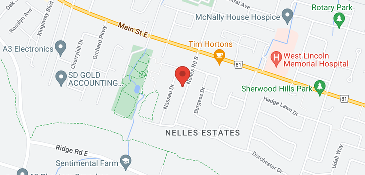 map of 16 Nelles Road S